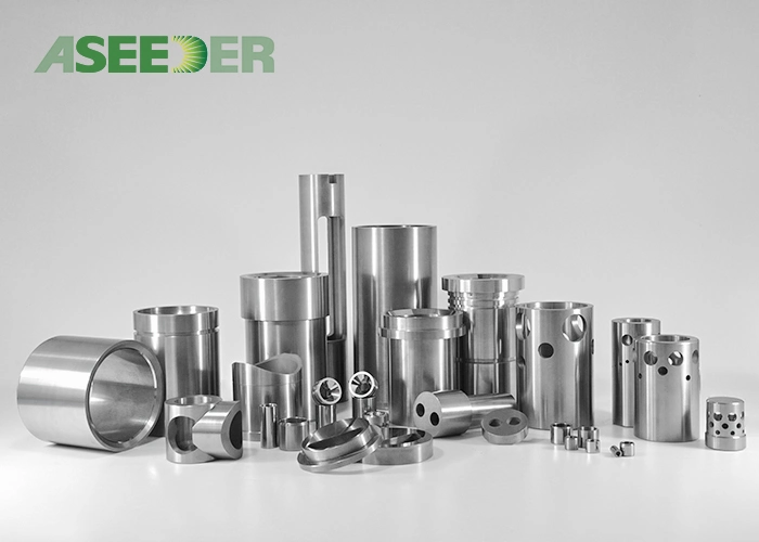 No Standard Size Cemented Tungsten Carbide Wear Parts for Oil / Gas Industry