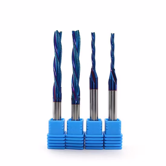 HRC55 2/4flutes Solid Carbide Roughing Machine Cutting Tool