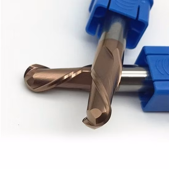 Hiboo HRC58 Cheap Carbide Ball Milling Cutter for CNC Machine