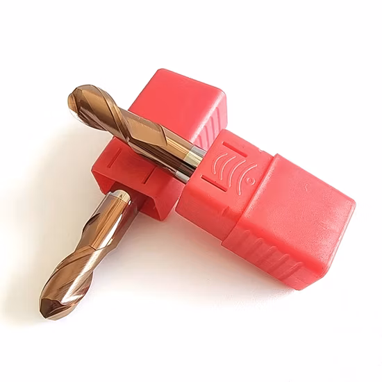 Hiboo HRC58 Cheap Carbide Ball Milling Cutter for CNC Machine