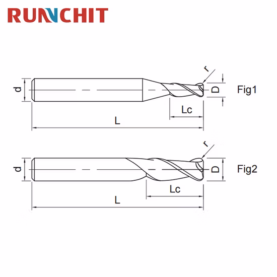 High Quality Customize Milling Cutter HRC70/65/55 Carbide Square End Mill 2/4 Flute Endmill Tungsten Carbide Cutting Tools for CNC Milling Machine Tools