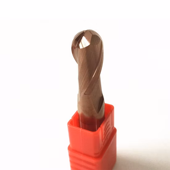 Hiboo HRC58 Cheap Carbide Ball Milling Cutter for CNC Machine