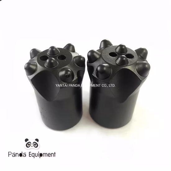 Super Quality 32mm, 34mm, 36mm, 38mm, 40mm 7 Buttons 8 Button 7 11 12 Degree Tungsten Carbide Rock Drill Taper Bit, Taper Button Bit, Button Bit