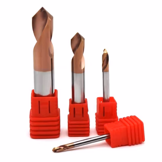 Tungsten Carbide End Mill Milling Cutter Aluminum 90 Degree Centering Drill Center Drill 60/120 Degree CNC Drilling Solid Tungsten Carbide Center Spot Drill Bit